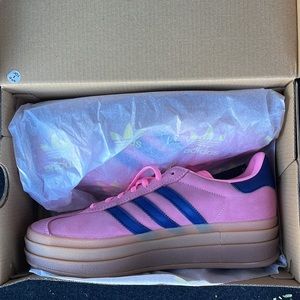 Adidas Gazelle Bold “Pink Glow Gum” Sneaker